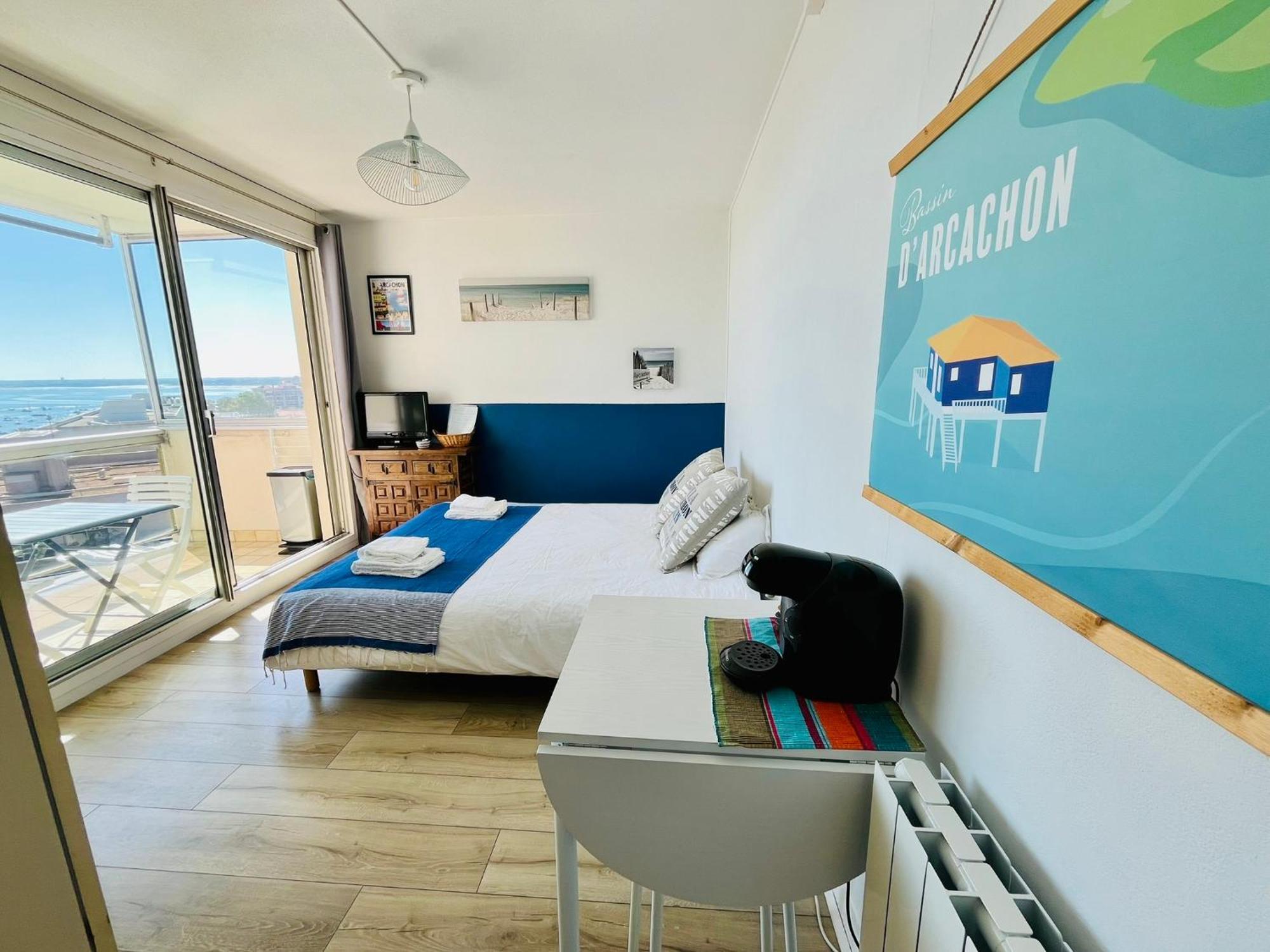 Studio Vue Mer-Port Αρασόν Εξωτερικό φωτογραφία
